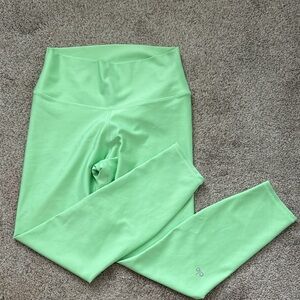 ALO Yoga Green Leggings
